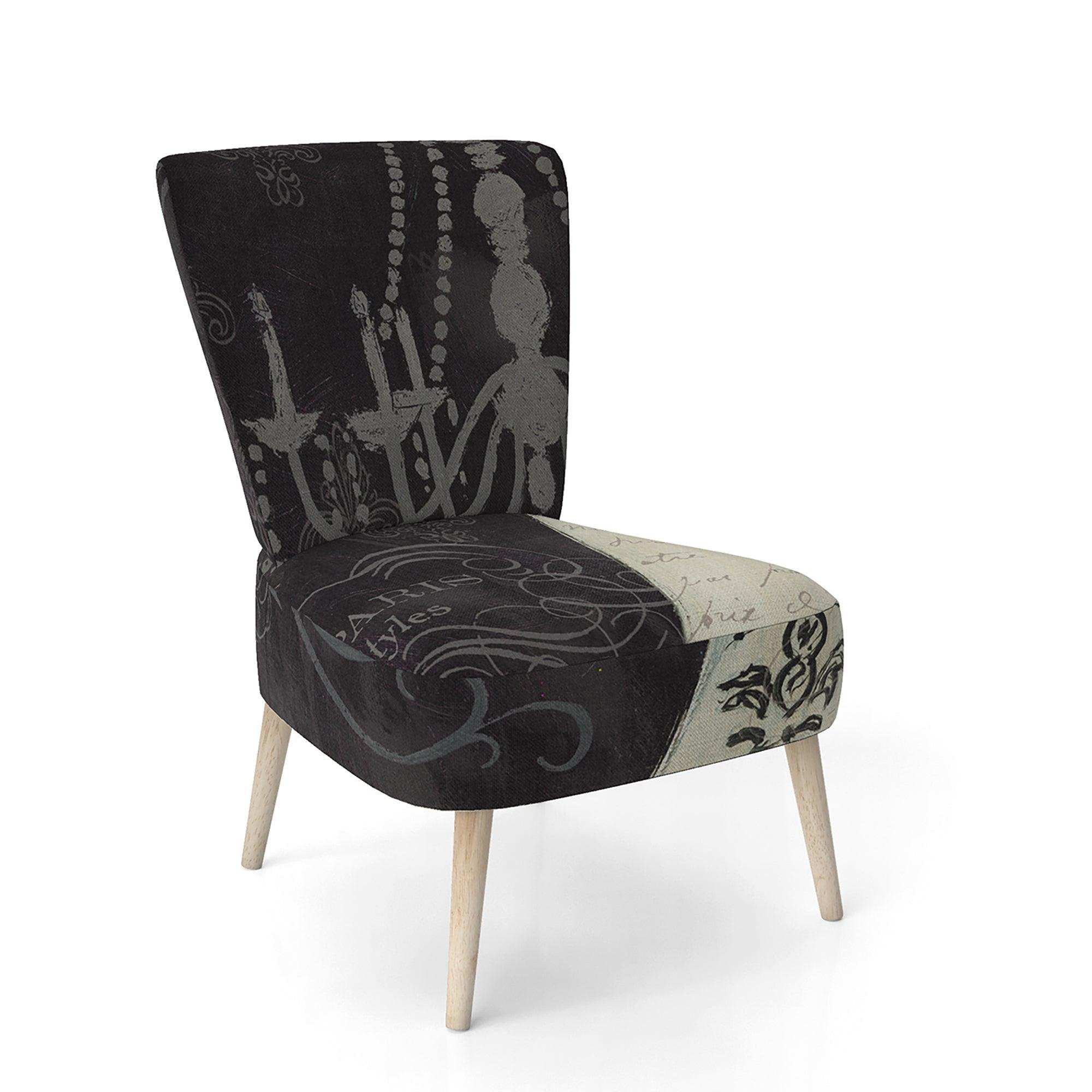 French Couture II Fashion Accent Chair