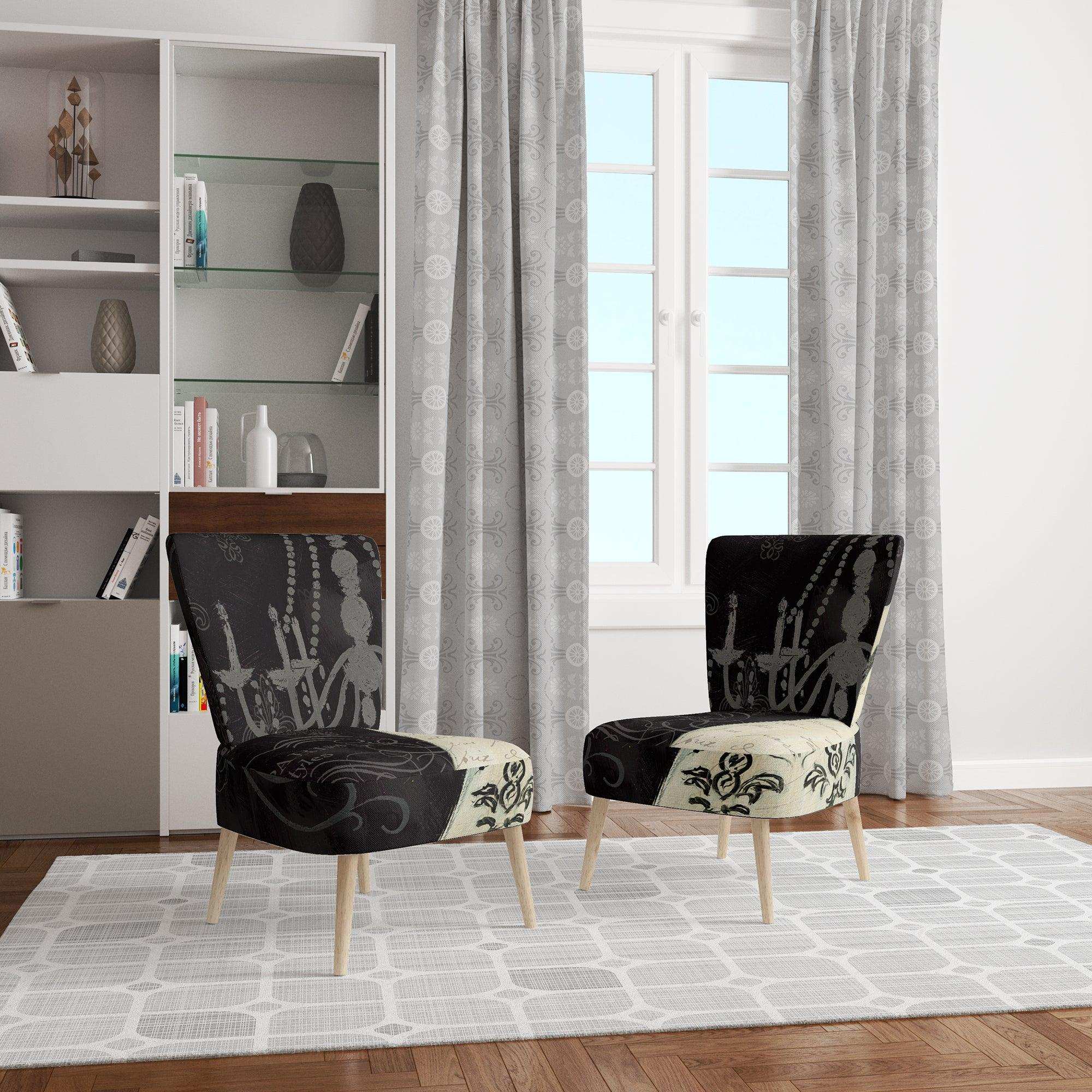 French Couture II Fashion Accent Chair