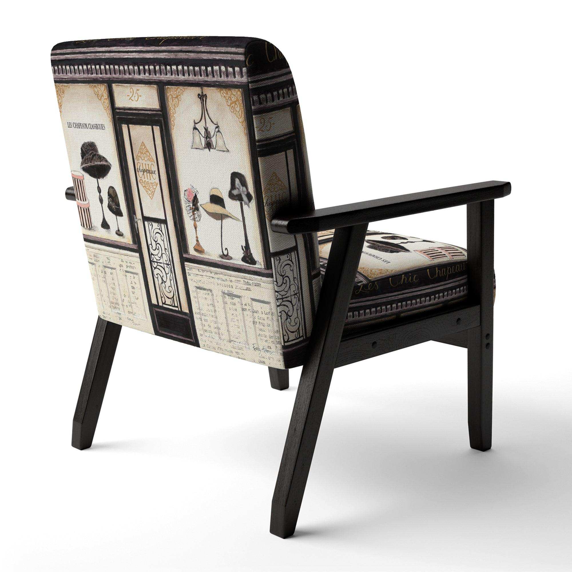Les Chic Chapeaux French Fashion Fashion Accent Chair