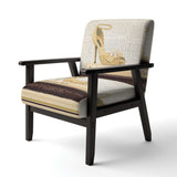 Gold Fashion High Hells III Glam Accent Chair