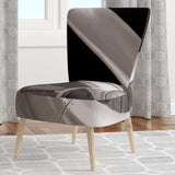 Travel by Air Grey Plane Vintage Transportati Accent Chair