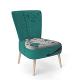 French Couture IV Fashion Accent Chair