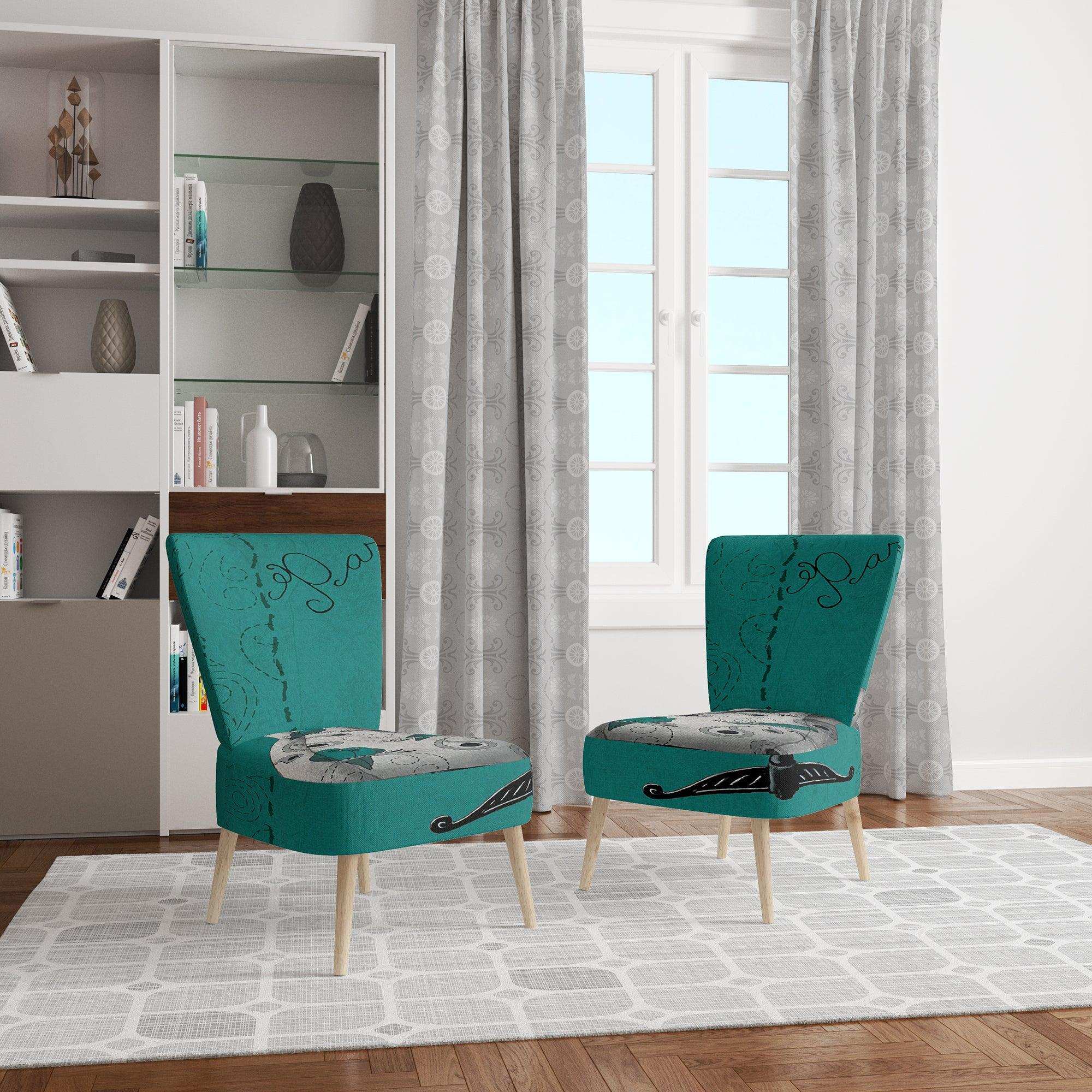 French Couture IV Fashion Accent Chair