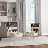Paris Diva Shoes Painting Fashion Accent Chair