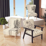 Paris Hotel Bathroom IV Traditional Accent Chair