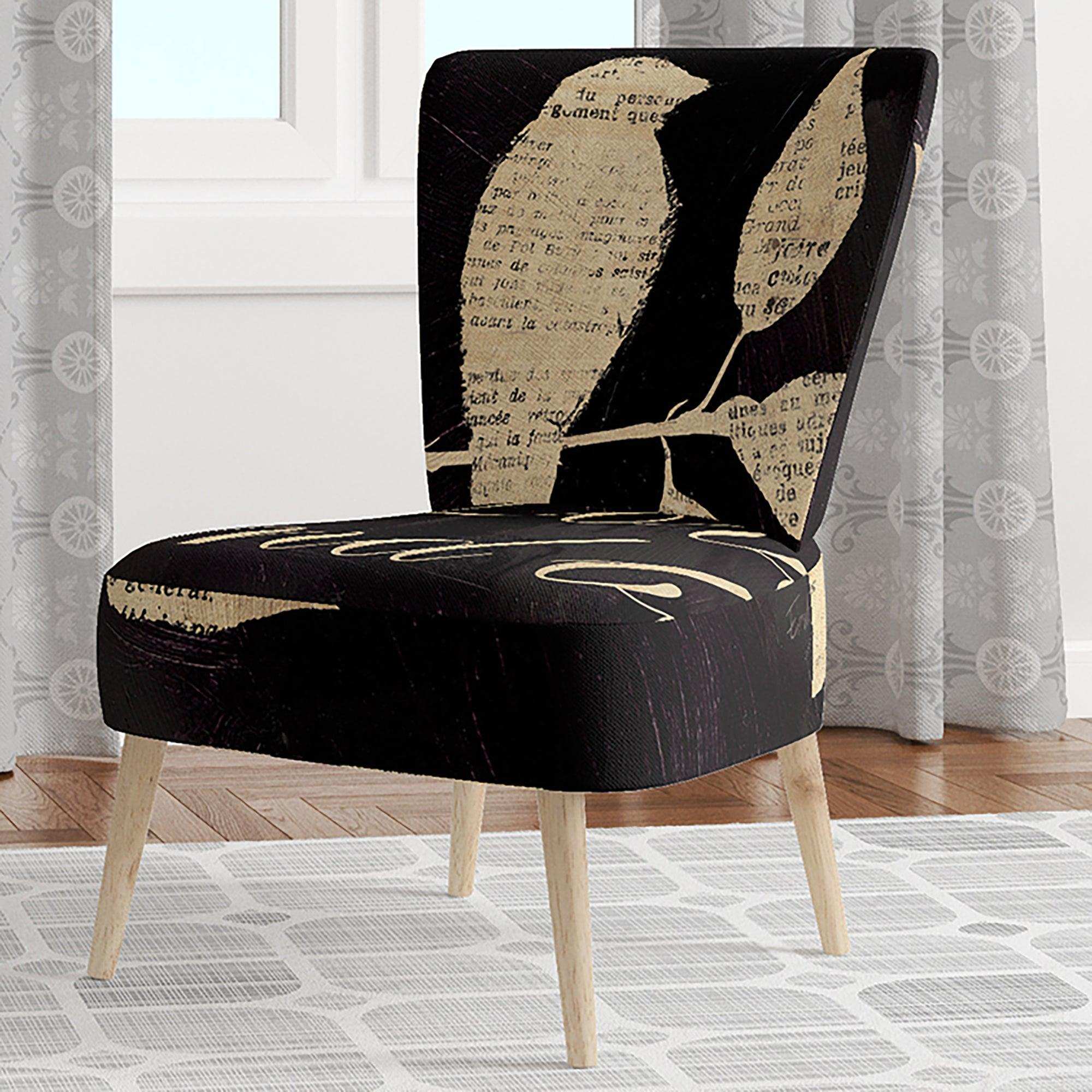 Love and Be Loved Cottage Collage Lake House Accent Chair