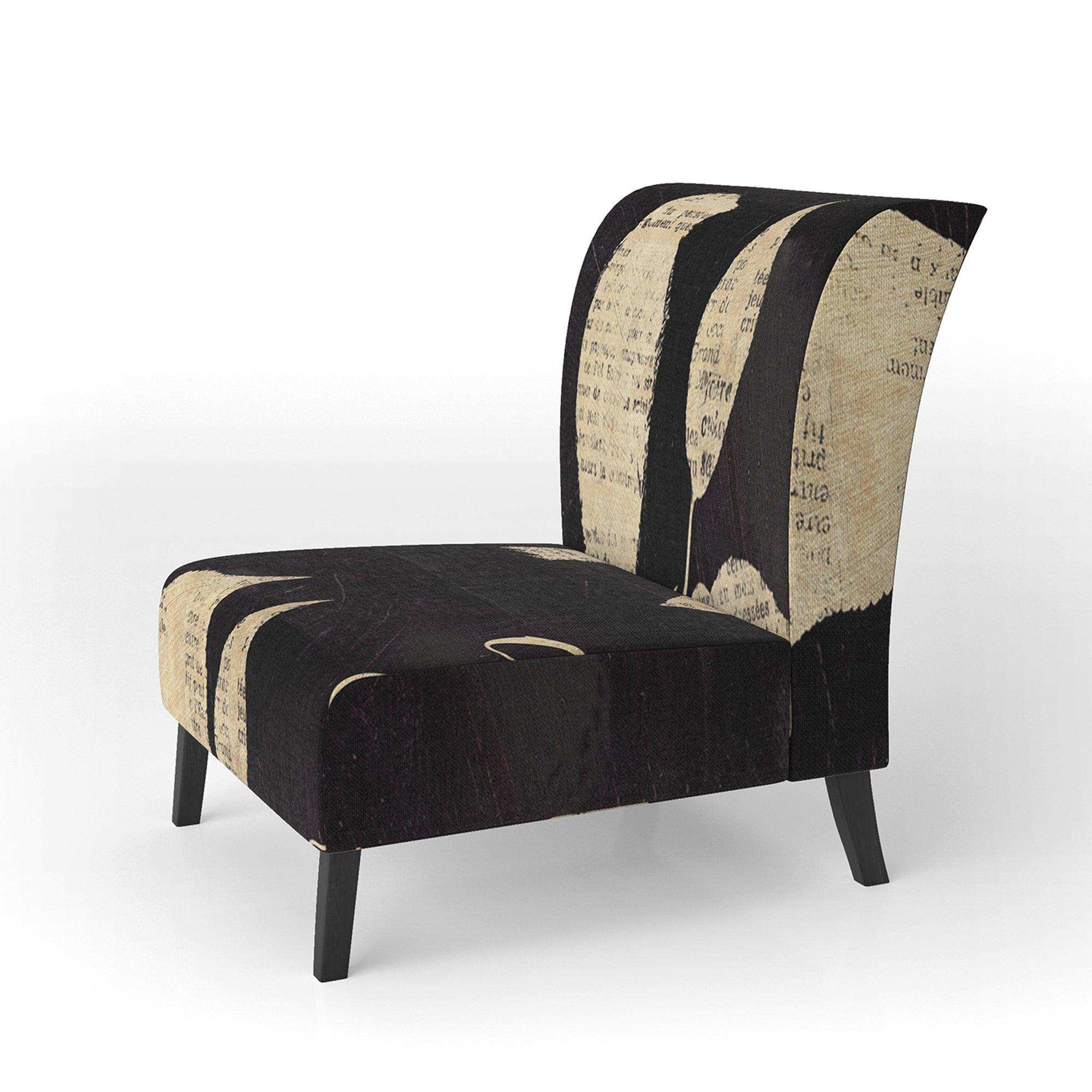 Love and Be Loved Cottage Collage Lake House Accent Chair