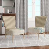 Beach Treasures Collage I Traditional Accent Chair