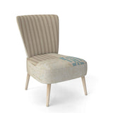 Beach Treasures Collage I Traditional Accent Chair