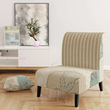 Beach Treasures Collage I Traditional Accent Chair