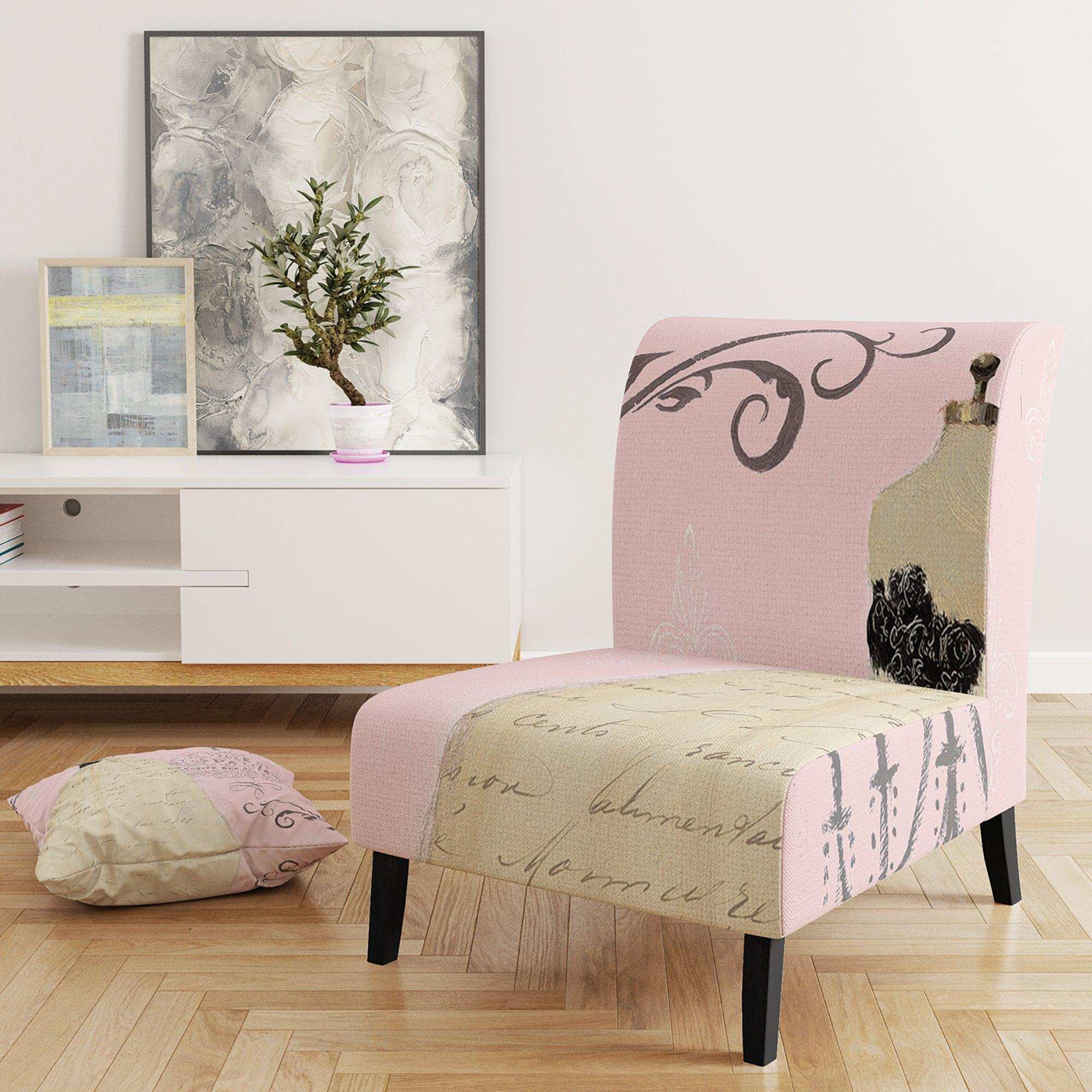 French chandeliers Couture II Fashion Accent Chair