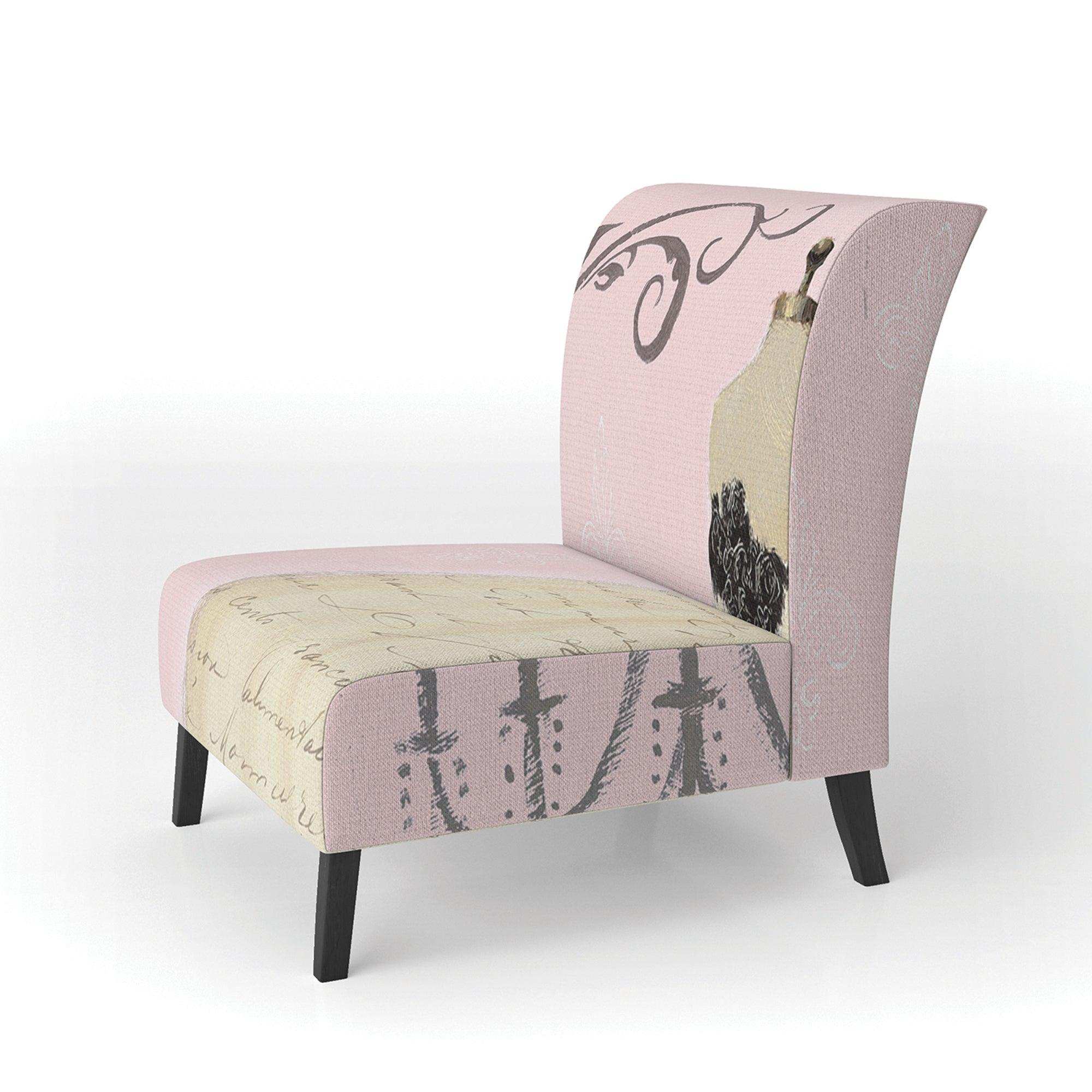 French chandeliers Couture II Fashion Accent Chair