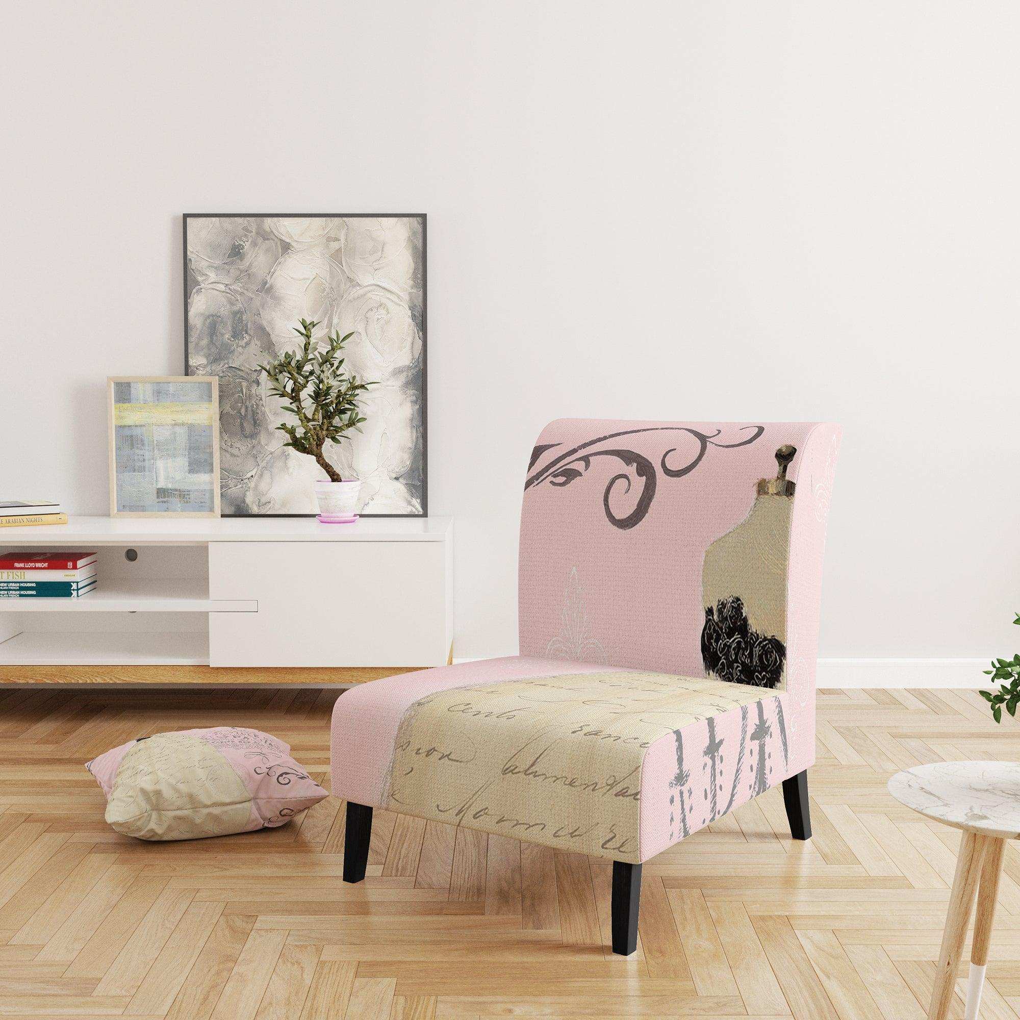 French chandeliers Couture II Fashion Accent Chair