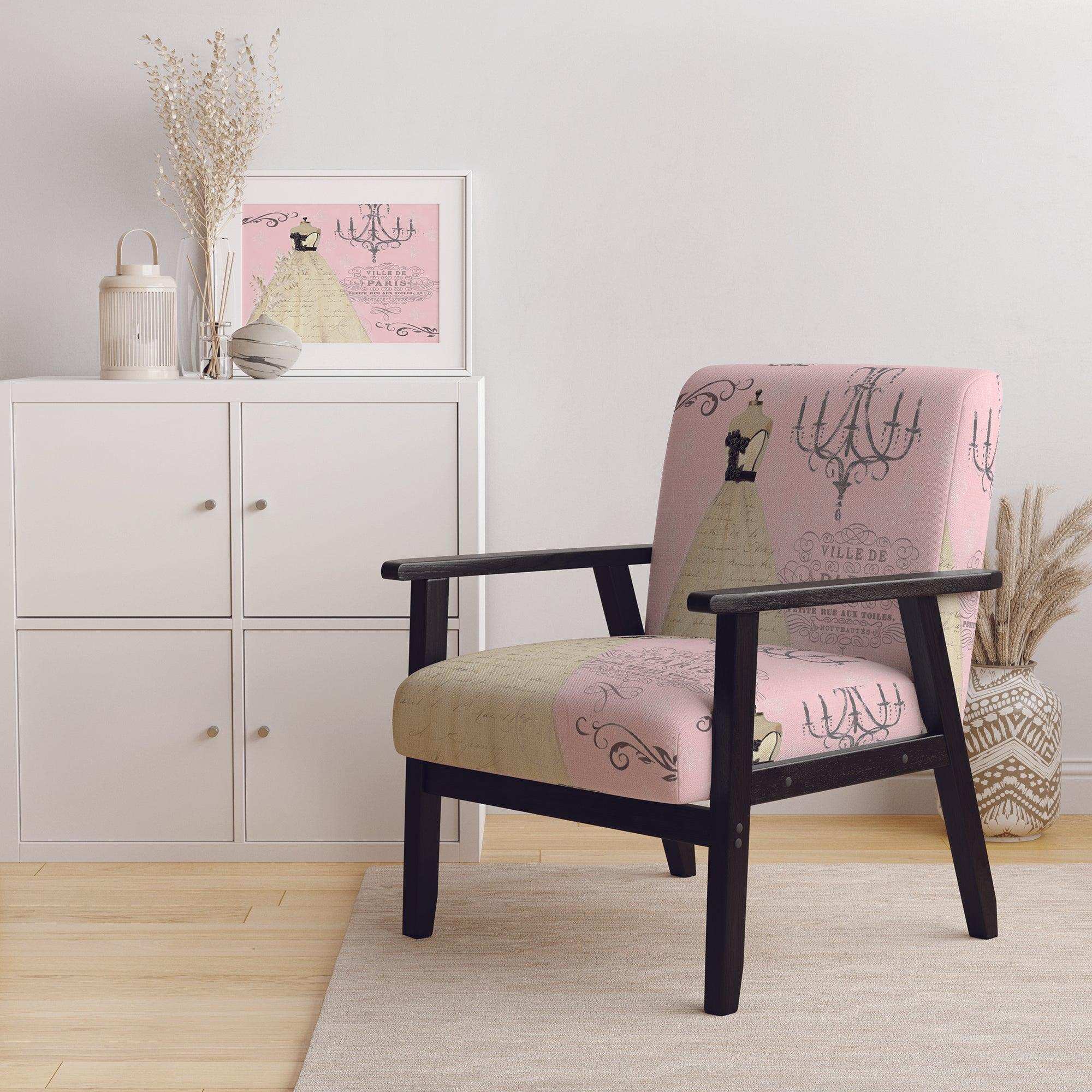 French chandeliers Couture II Fashion Accent Chair