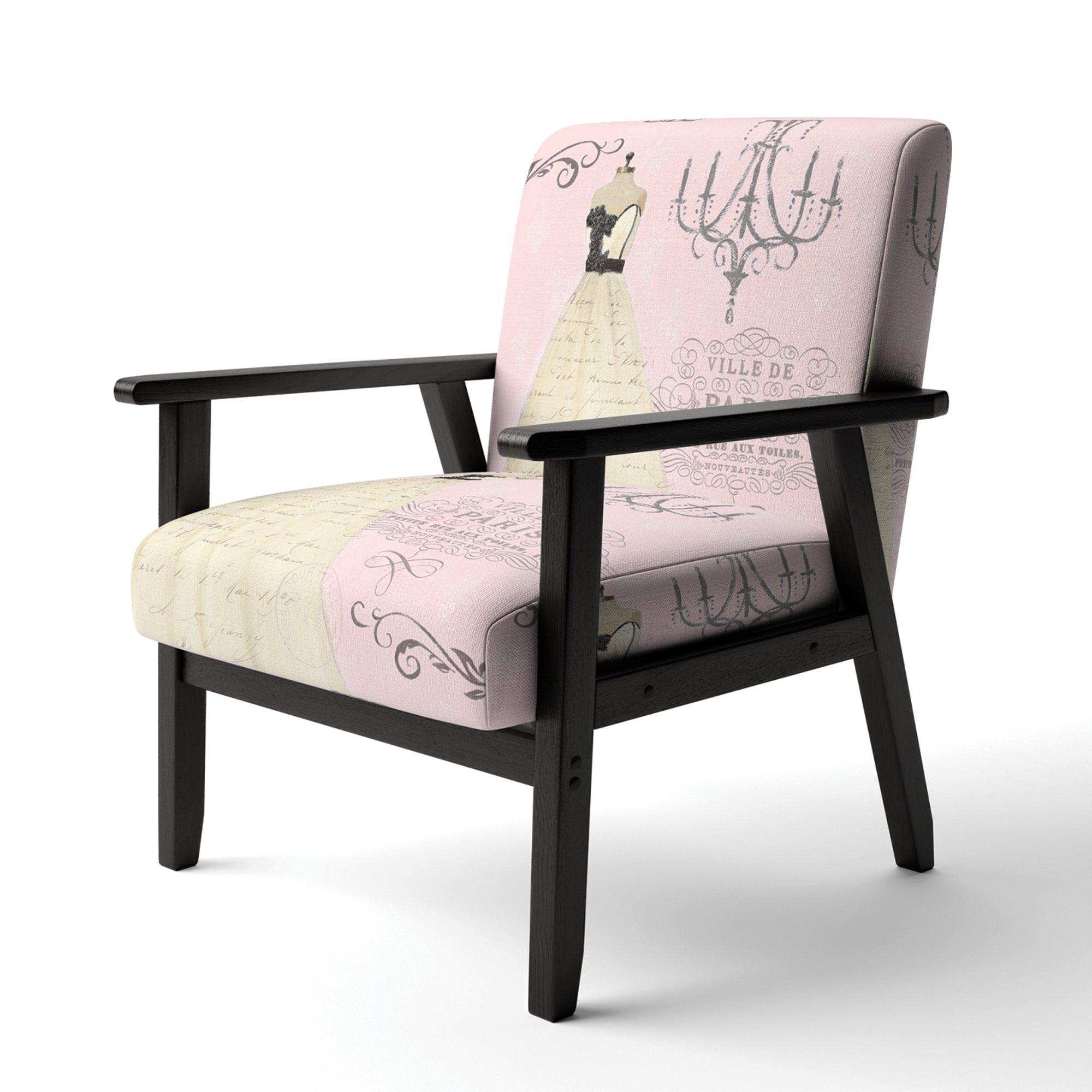 French chandeliers Couture II Fashion Accent Chair