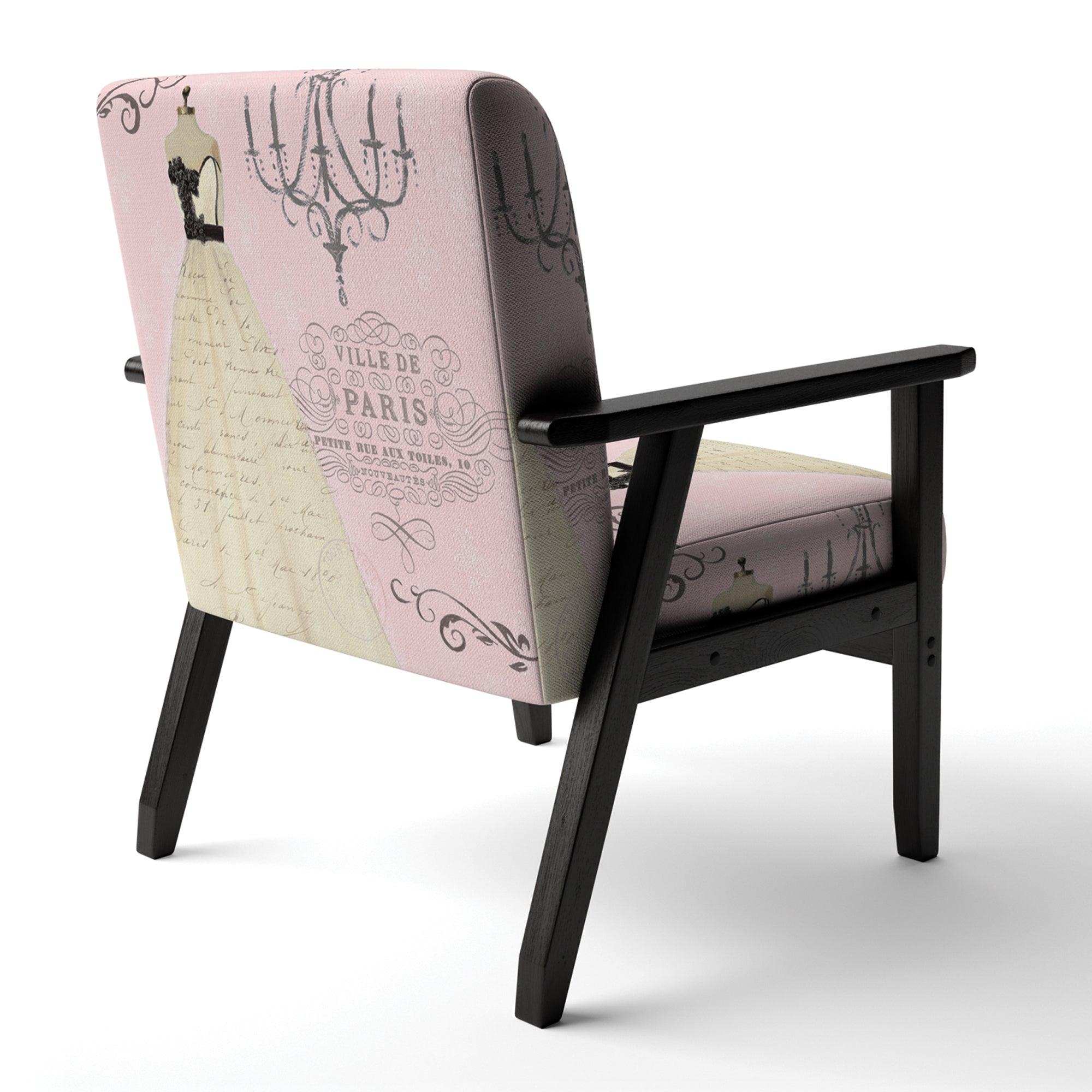 French chandeliers Couture II Fashion Accent Chair