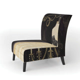 French chandeliers Couture III Fashion Accent Chair