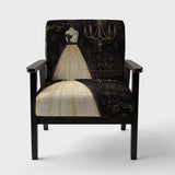 French chandeliers Couture III Fashion Accent Chair