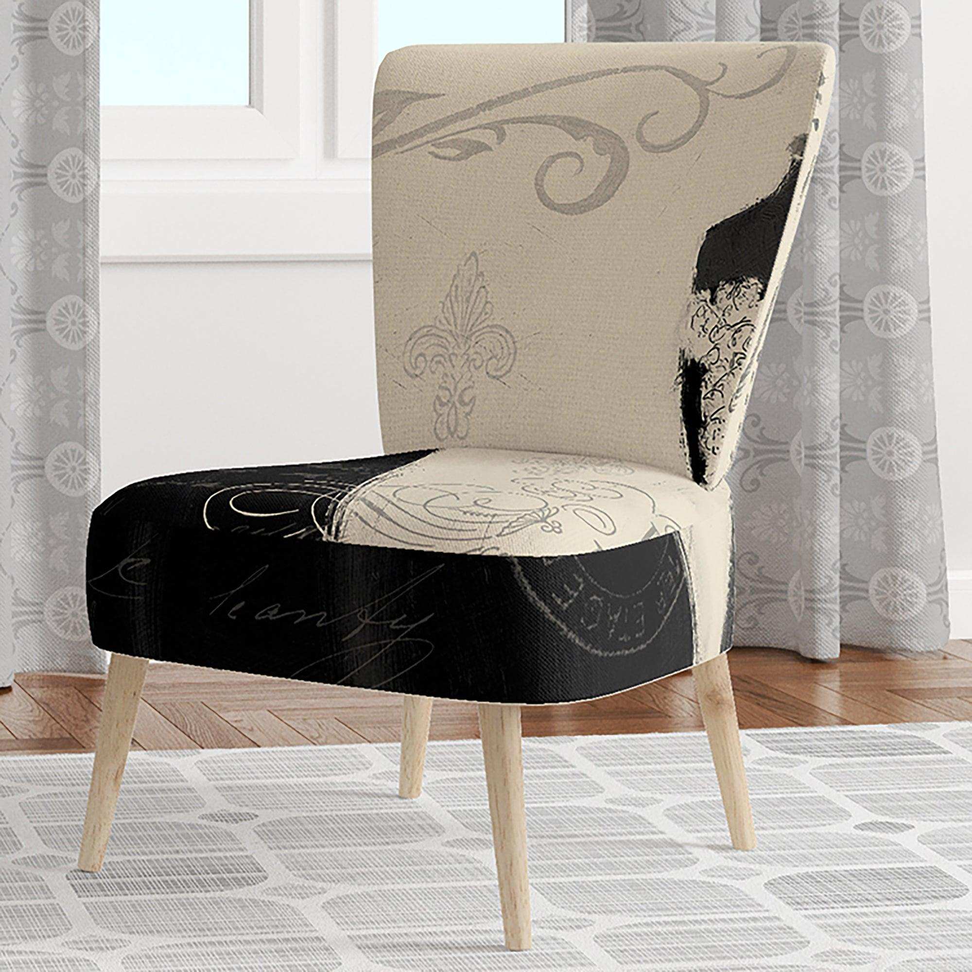 French chandeliers Couture IV Fashion Accent Chair