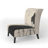 French chandeliers Couture IV Fashion Accent Chair