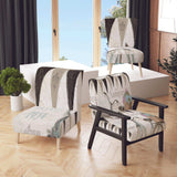 French Bicycle Flea Market II Vintage Transportati Accent Chair