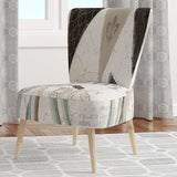 French Bicycle Flea Market II Vintage Transportati Accent Chair