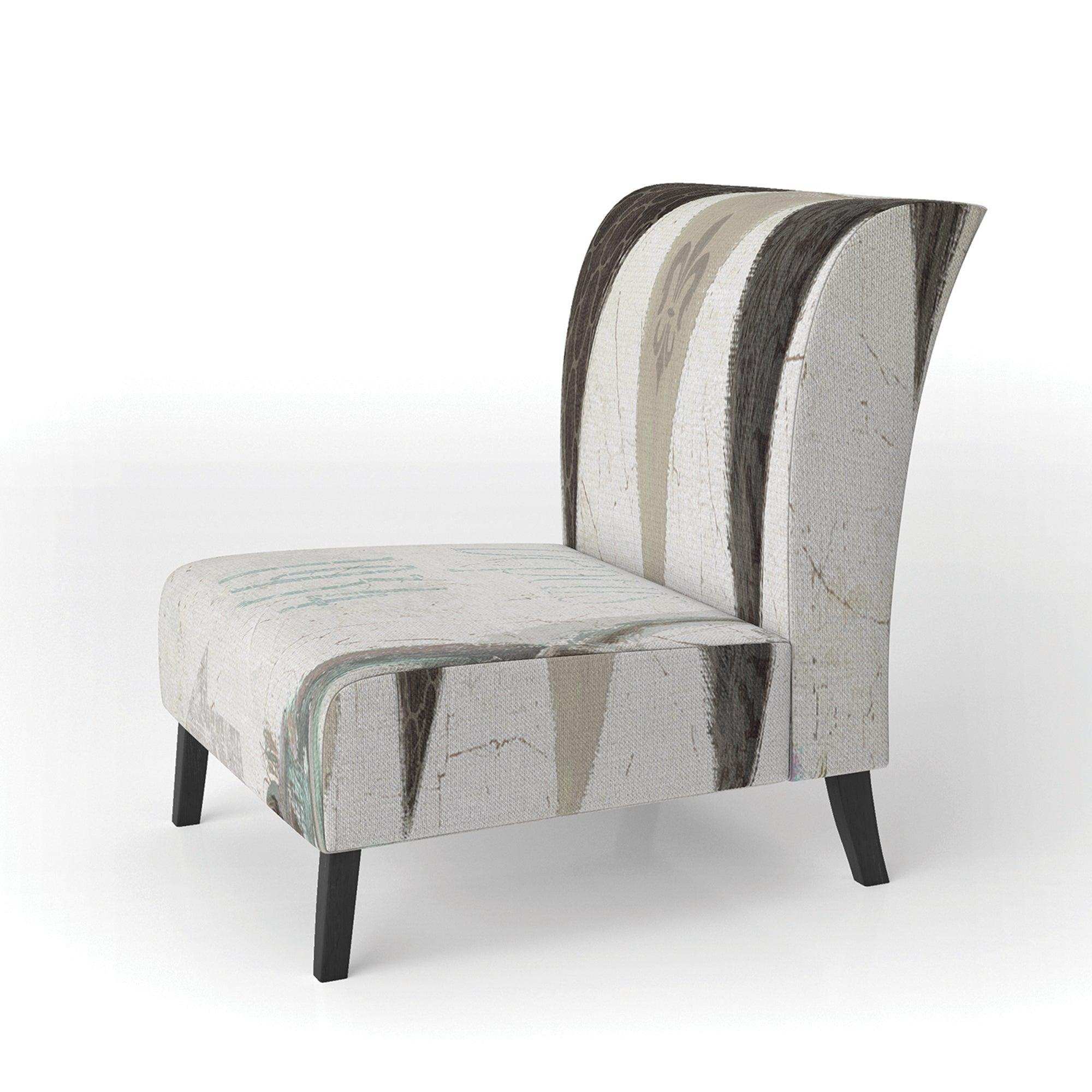 French Bicycle Flea Market II Vintage Transportati Accent Chair
