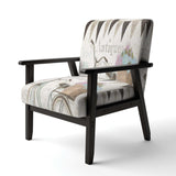 French Bicycle Flea Market II Vintage Transportati Accent Chair