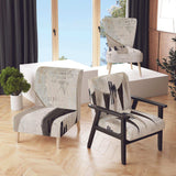 French Bird Flea Market III Farmhouse Accent Chair