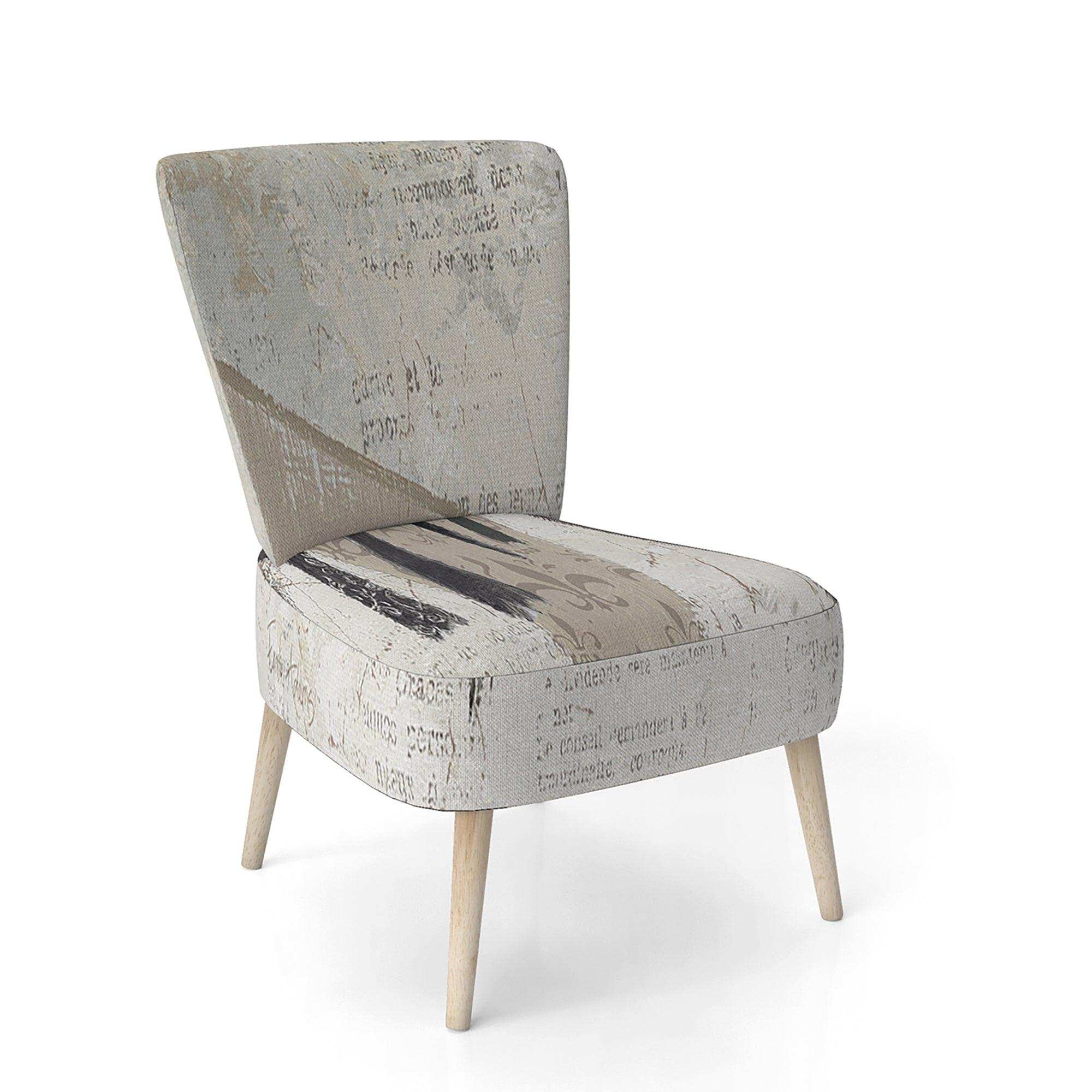 French Bird Flea Market III Farmhouse Accent Chair