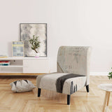 French Bird Flea Market III Farmhouse Accent Chair