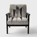 French Bird Flea Market III Farmhouse Accent Chair