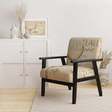 French Chateau White Wine II Food and Beverage Accent Chair