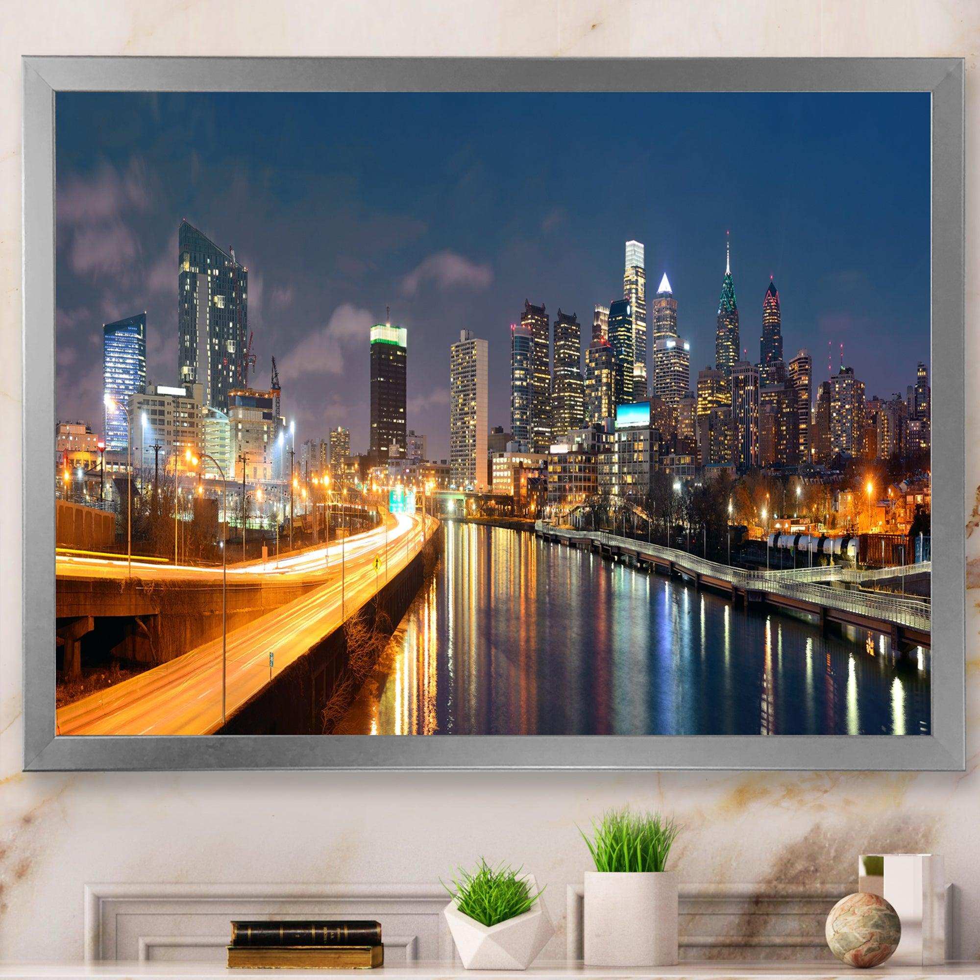 Philadelphia Skyline at Night