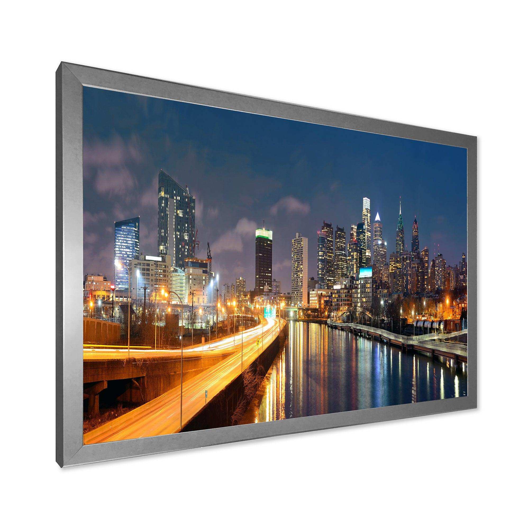 Philadelphia Skyline at Night
