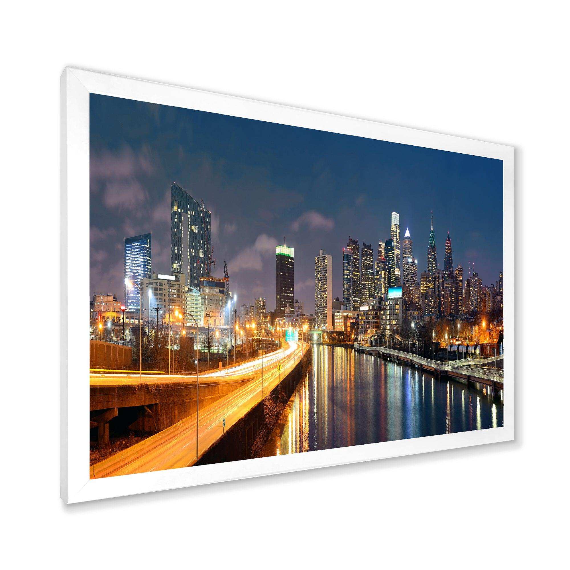 Philadelphia Skyline at Night
