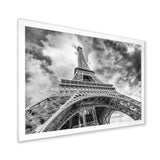 Black and White View of Paris Paris Eiffel Tower