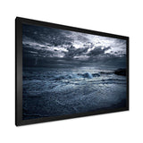 Sochi Sea Storm in Blue