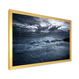 Sochi Sea Storm in Blue