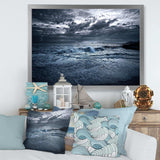 Sochi Sea Storm in Blue