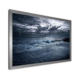 Sochi Sea Storm in Blue