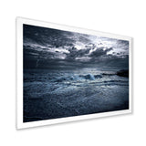 Sochi Sea Storm in Blue