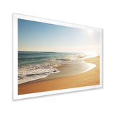 Wide Seashore with Crystal Waters