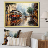 New Orleans Cityscape Comes Alive At Night II - Cityscapes Canvas Wall Art