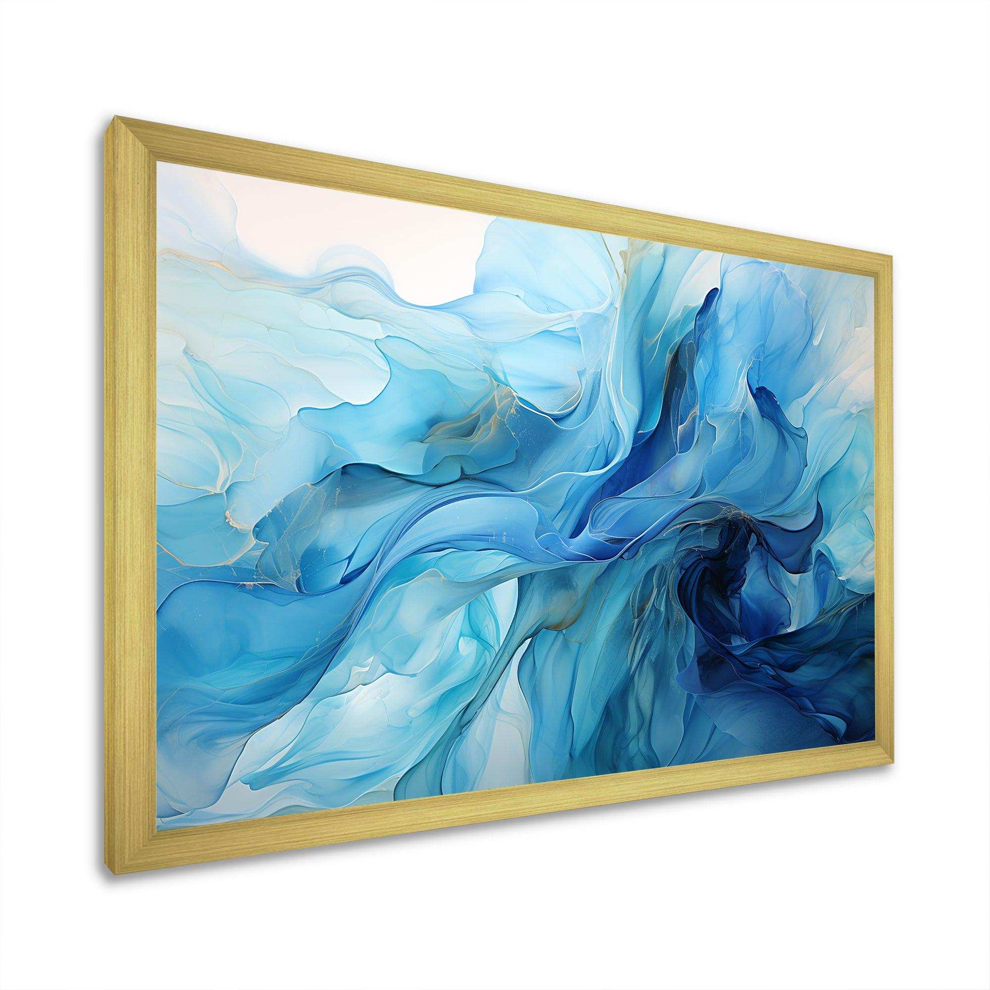 Oceanic Rhapsody II - Abstract Canvas Wall Art