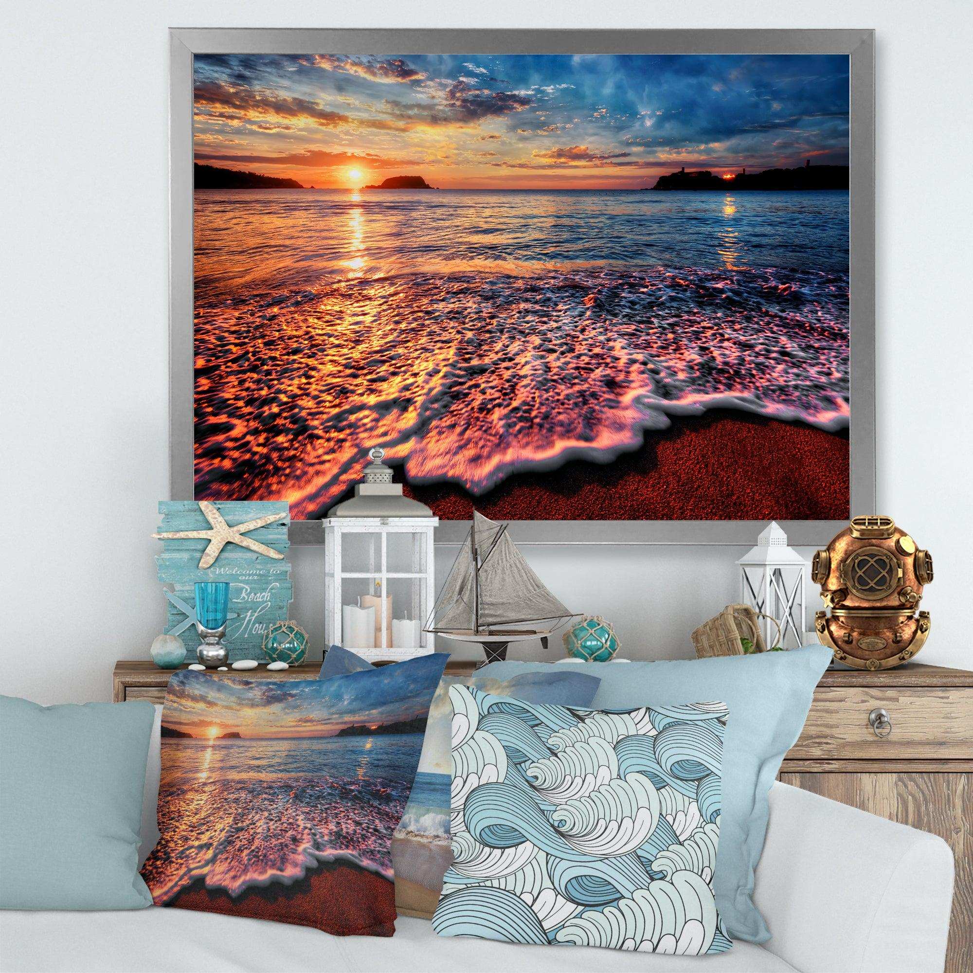 Peaceful Evening Beach View
