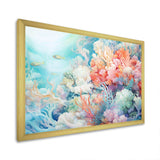 Underwater Coral Symphony Ii I - Animals Canvas Wall Art