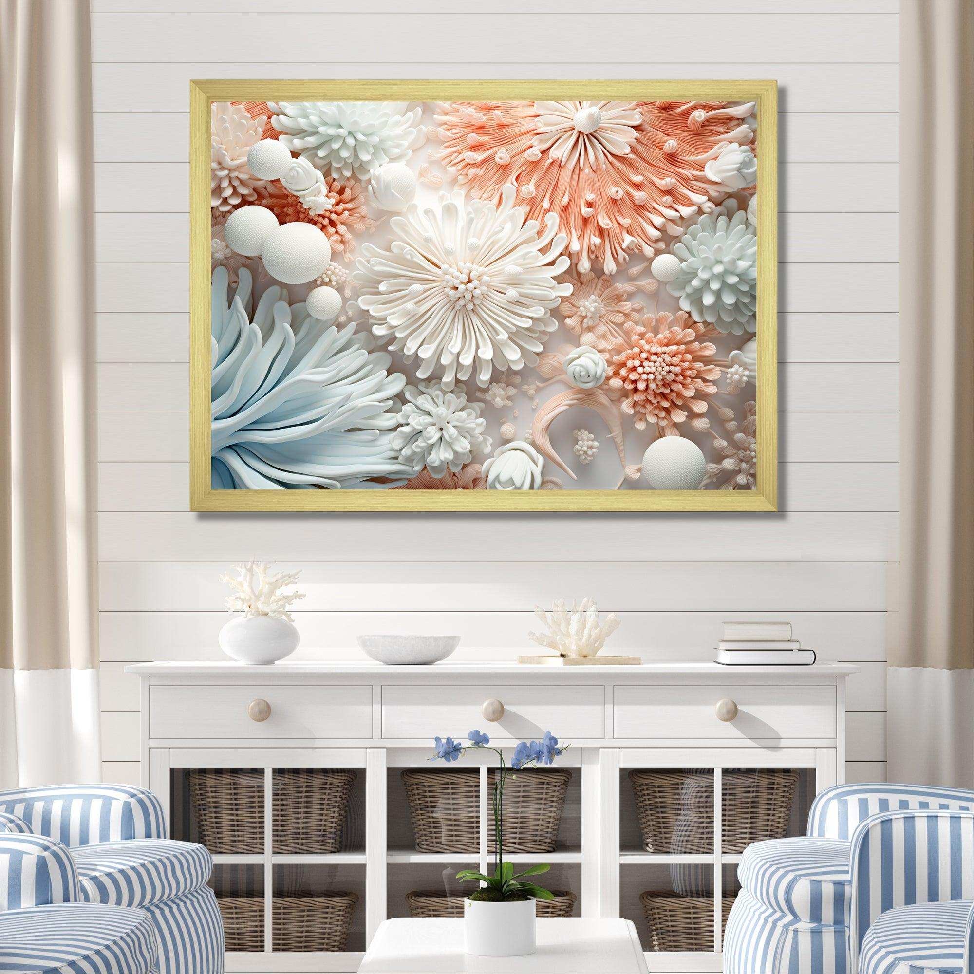 Colourful Coral Reef Heaven IV - Animals Canvas Wall Art