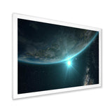 Sunrise in Earth from Space