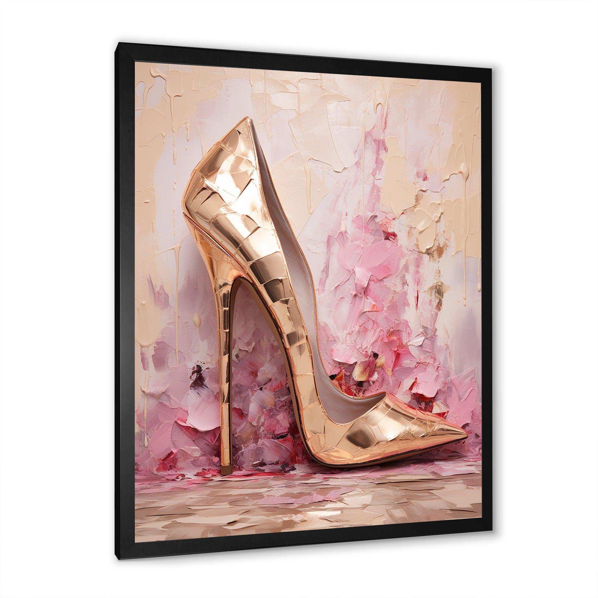 Fashion Chic High Heel - Fashion Canvas Wall Art